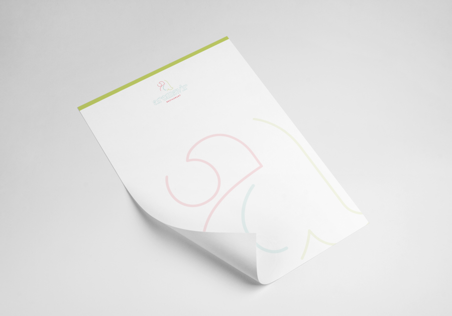 Papier à en-tête recyclé
